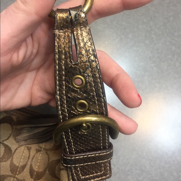 Brown Coach C Handbag - Picture 2 of 6